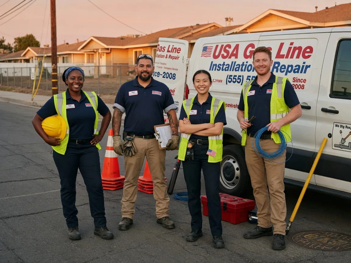 Gas Line Installation company in Fraser, MI